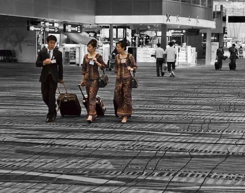 This is not Vivian but here are some Singapore Airlines flight attendants anyway. (Photo: Salil S/Flickr via CC BY-ND 2.0)
