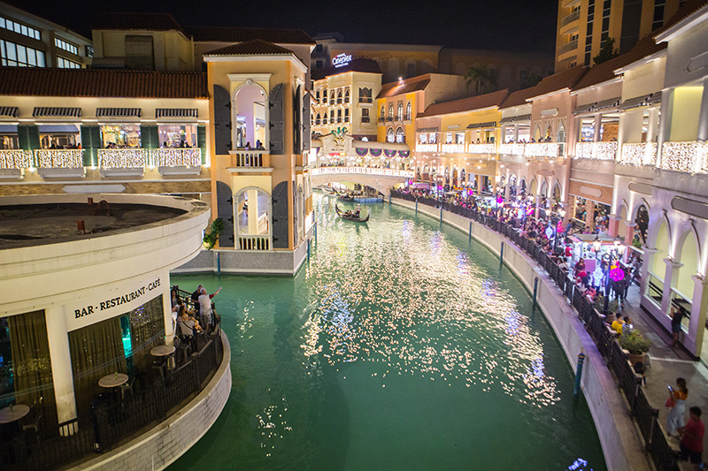 The Venice Grand Canal Mall in Taguig City. (Photo: Jacques Manuntag) 