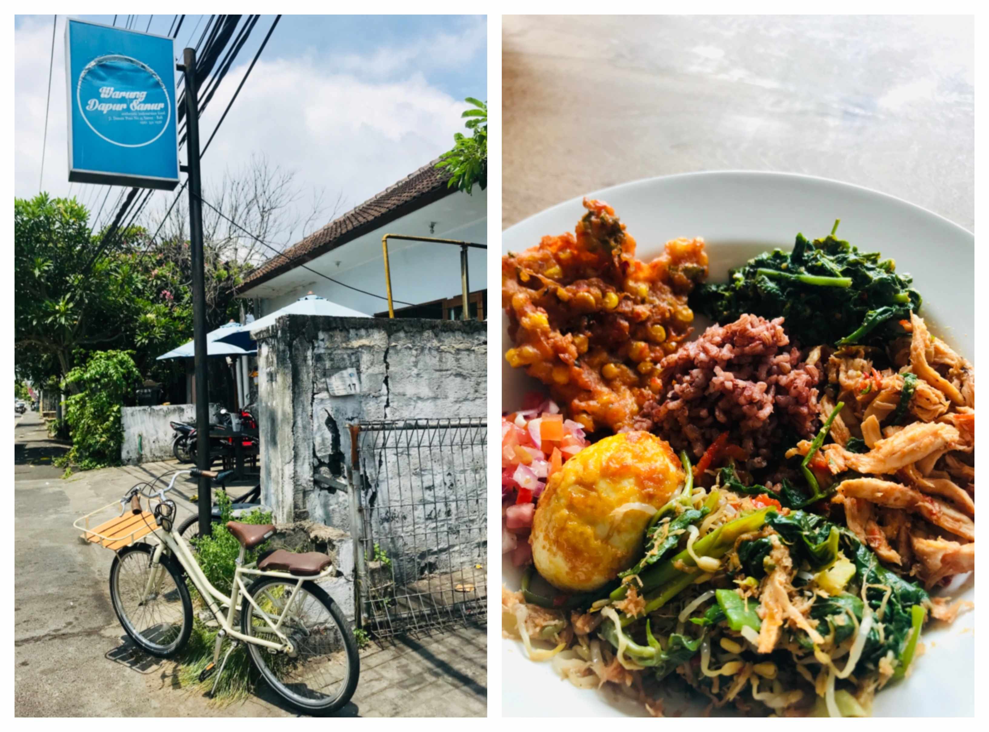 Dapur Sanur's pimped-up nasi campur. Photos: Coconuts Bali