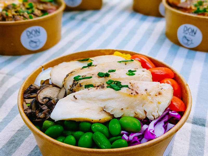 Chicken Grain Bowl. Photo: Coconuts Media