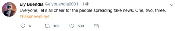 Photo: Screenshot from Ely Buendia's Twitter account