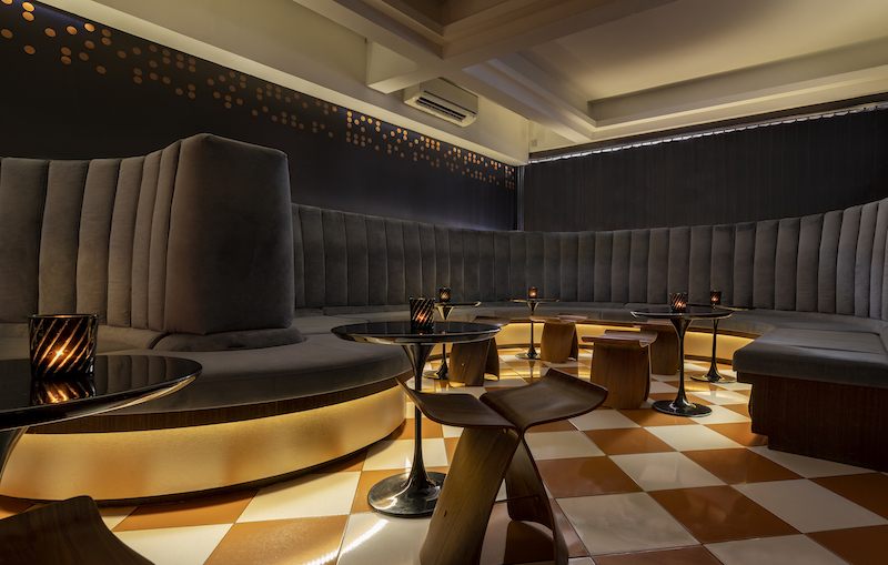 Lounge area. Photo: Nox - Dine in the Dark