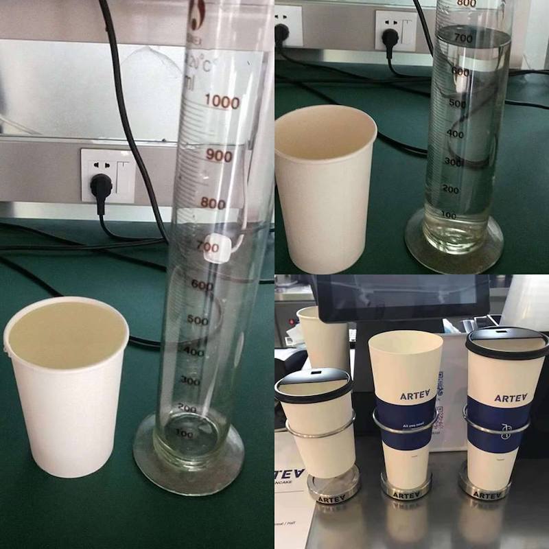 Doesn't this remind you of that pesky science experiment when you had to read the meniscus of water in a cylinder? (Photo: Artea SG / Facebook)