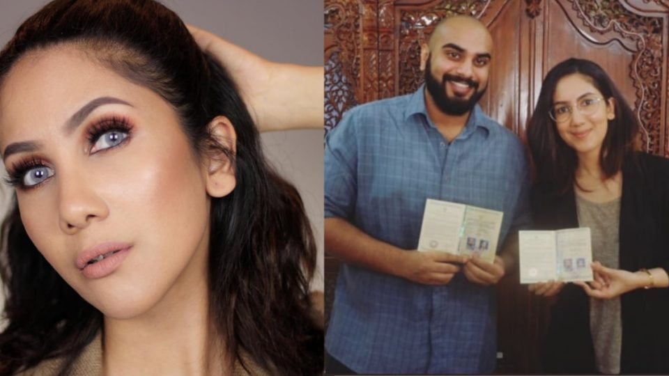 Beauty vlogger Suhay Salim wore jeans and even skipped the makeup on her wedding day. Photo: Instagram/@suhaysalim
