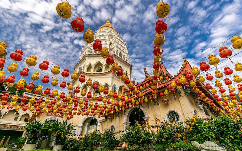 Photo: Keewan Choong/Kek Lok Si Temple Penang 槟城鹤山極樂寺 Facebook page