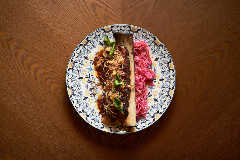 Beef rendang short ribs. Photo: 15 Stamford by Alvin Leung