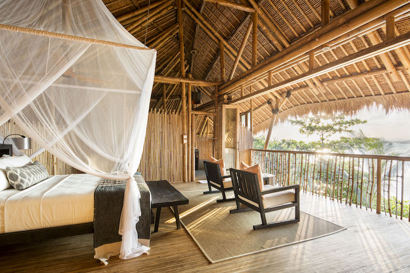 Villa interior. Photo: Cempedak Private Island