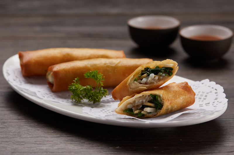 Yellow croaker spring roll. Photo: Paradise Dynasty
