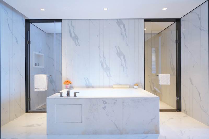 Executive suite bathroom. Photo: Wyndham Grand Hotel