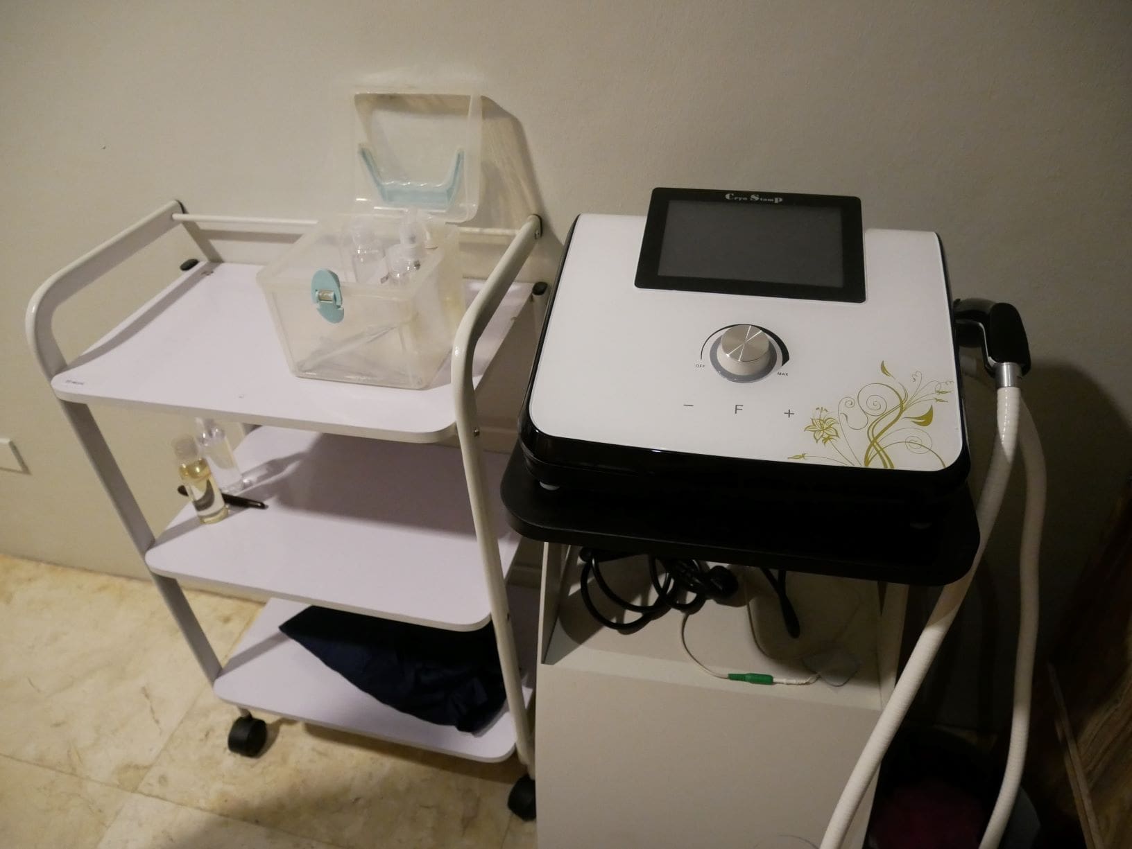 Cryo Eye machine. Photo: Rachel Malaguit