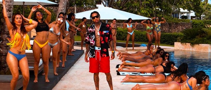 Tyga in action. Photo: Facebook/Tyga