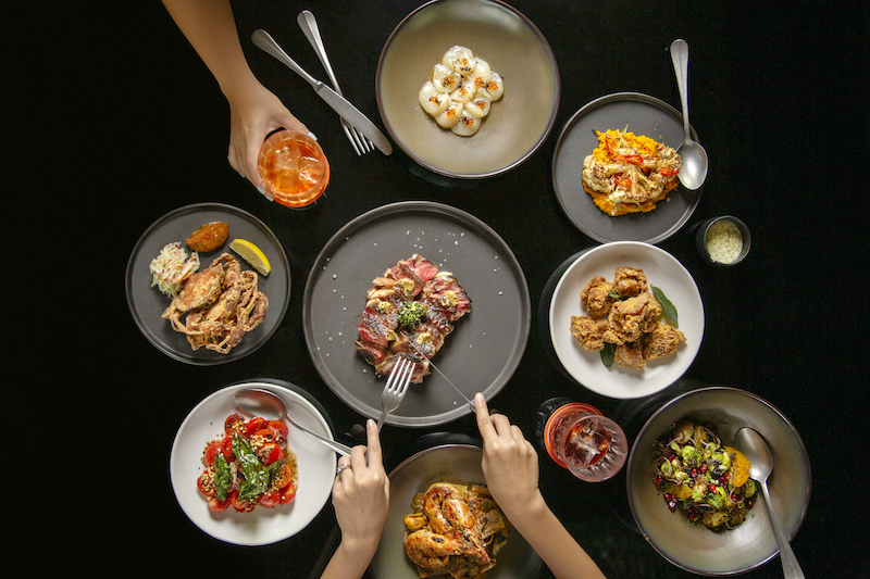 Sharing plates. Photo: Siri House