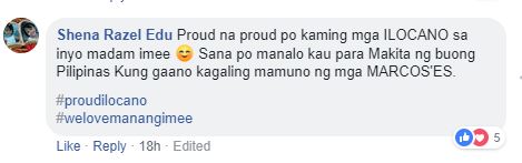 Photo: Imee Marcos' Facebook account