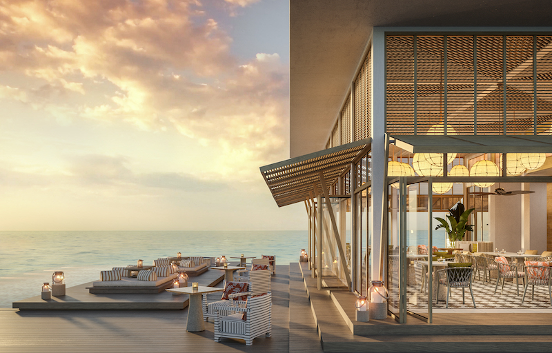 Yuzu restaurant. Photo: Raffles Maldives Meradhoo