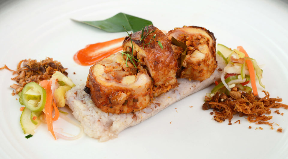 Photo: Crispy Rendang Chicken Roulade / Love Wholesome