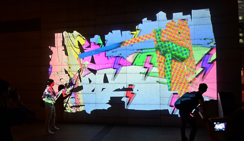 i Light’s Shades of Temporality by Sweatshoppe. Photo: Suki Singh/Urban Redevelopment Authority