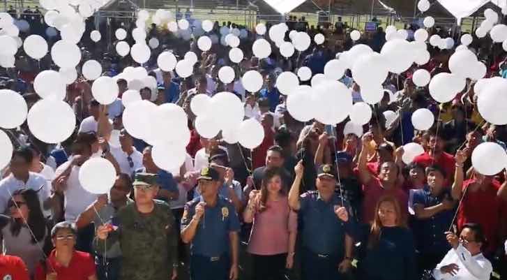 Screenshot: PNP PRO1 Public Information Office Facebook video. 