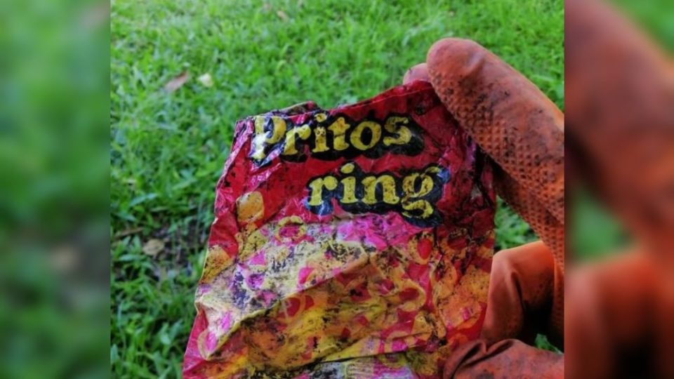 One of the trash that Rory Caguimbal saw at the landfill. Photo: Rory Caguimbal