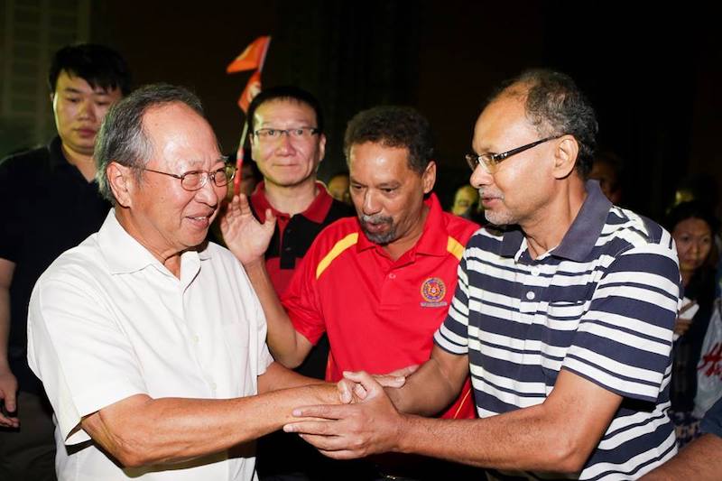 Some opposition parties have come out in support of Dr Tan Cheng Bock’s move to contest the upcoming general elections under the opposition (Photo: Dr Tan Cheng Bock / Facebook)