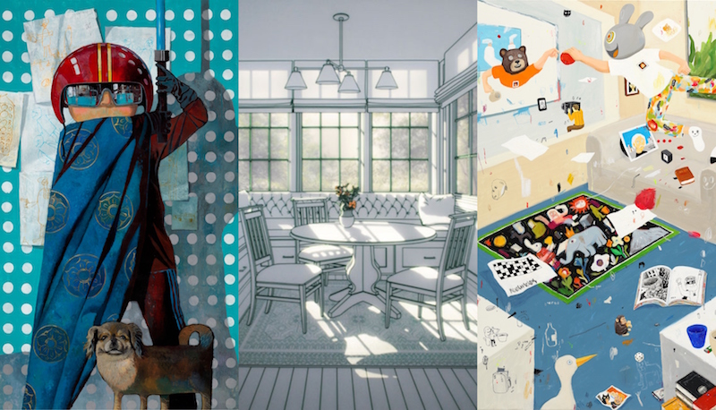 Works displayed by Gallery Khankhalaev, Mookji, and Galerie Gaia for The Artery. Photos from respective galleries. 