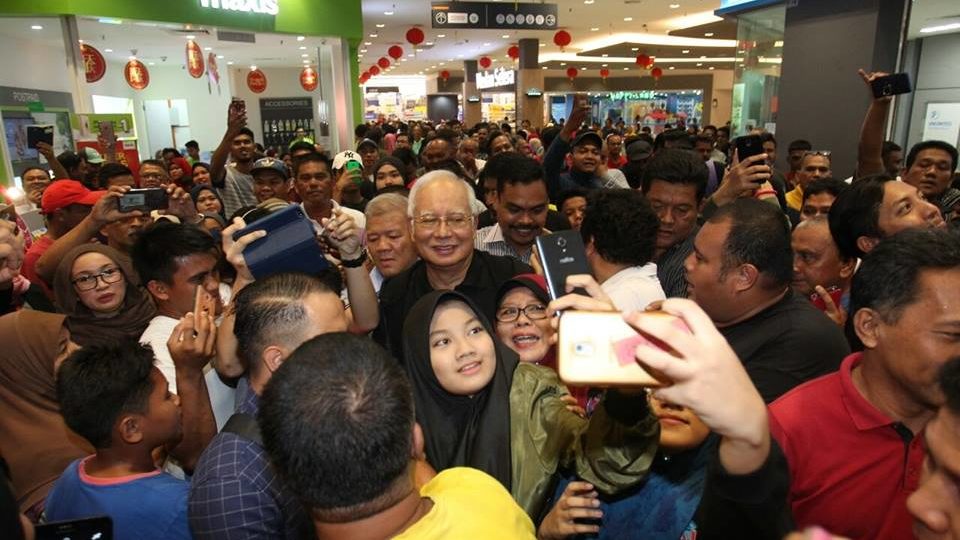 via Najib Razak Facebook page