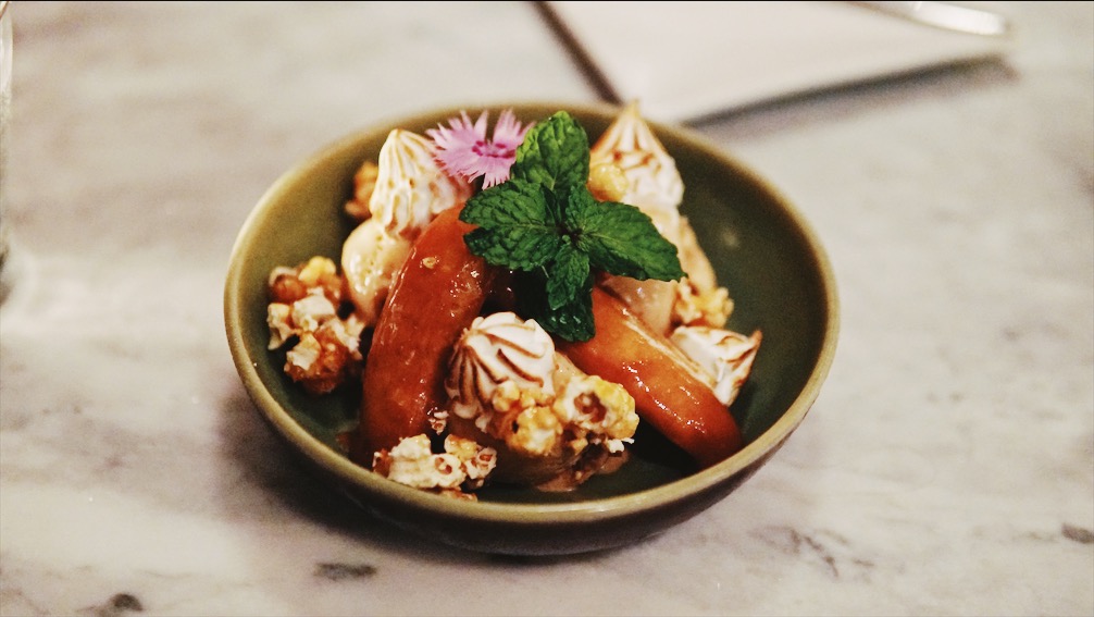 The salted caramel popcorn ice cream. Photo: Coconuts Bali