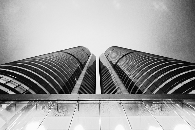 A view of Exchange Square, home of the Hong Kong Stock Exchange. Photo via See Ming-lee.