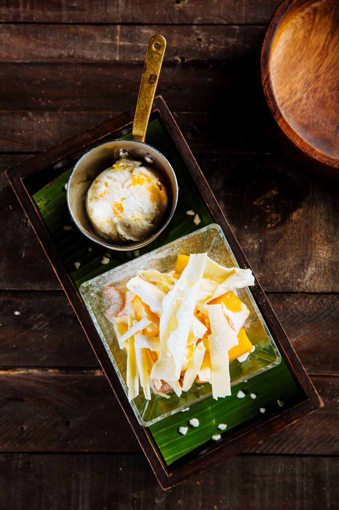 Agar-Agar Jelly with Fresh Philippine Mangoes. Photo: Ministry of Crab Manila. 