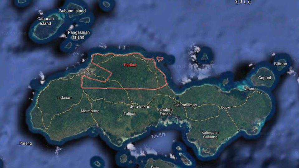 Patikul in Sulu province. Photo: Google Maps