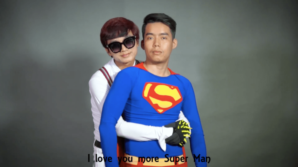 Screengrab from Thang Paa, Superman Song – Via Thang Paa personal Facebook page. 