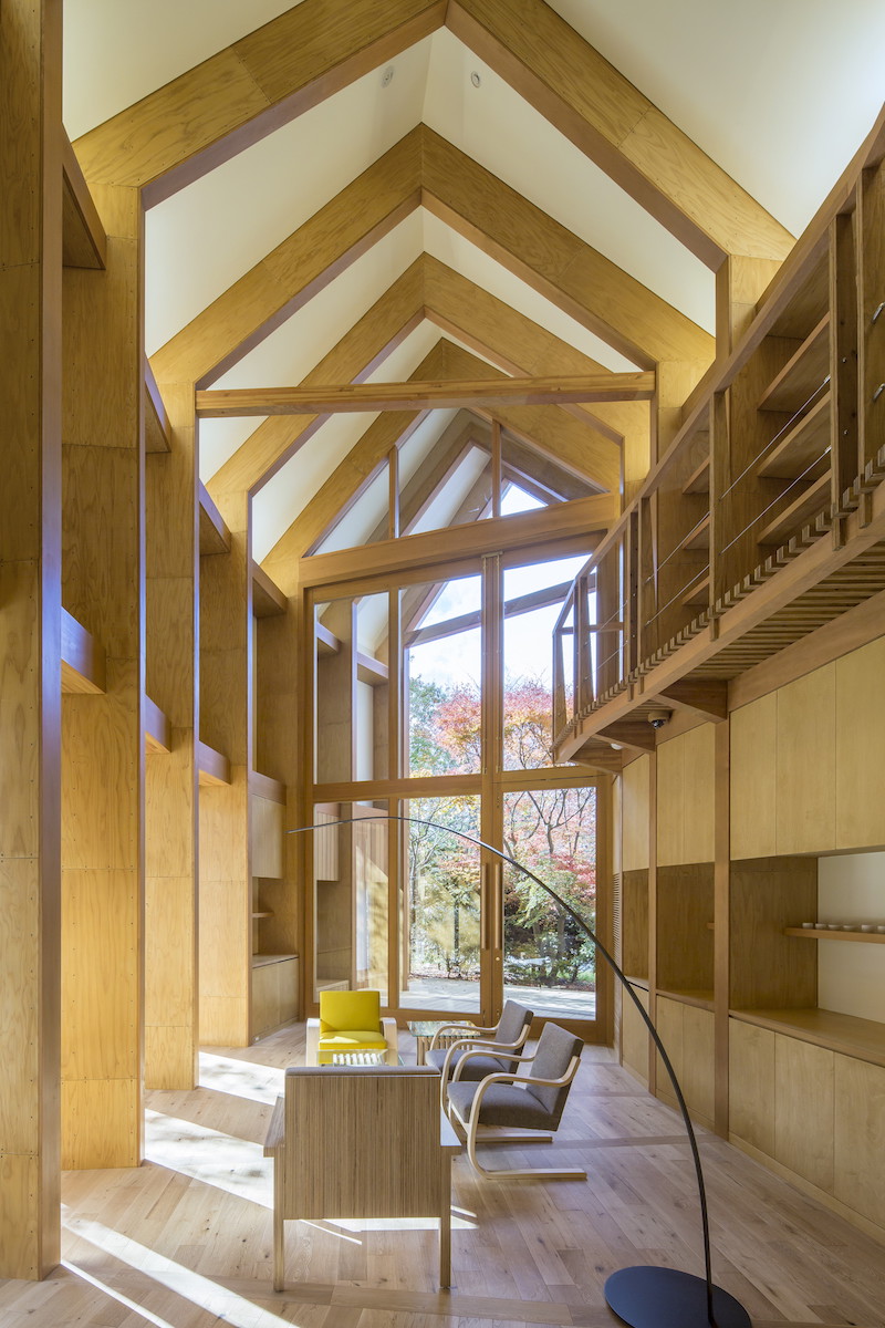 The library. Photo: Shishi-Iwa House