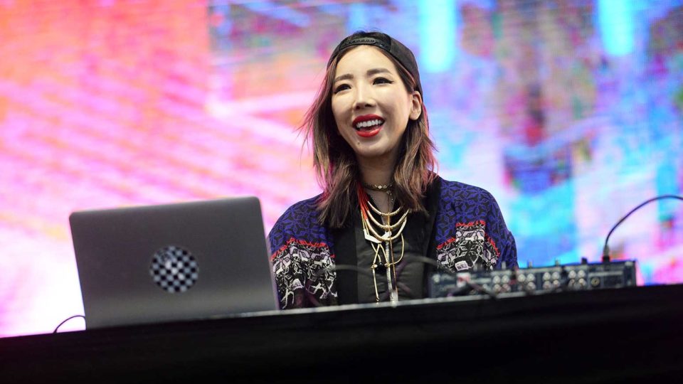 American DJ Jennifer Lee aka TOKiMONSTA will be playing at the Futurepublic festival on Saturday in Ancol.