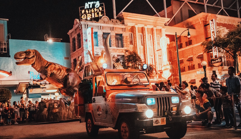 Universal Studios Singapore’s night parade. Photo: Resorts World Sentosa