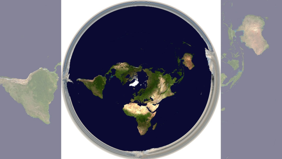 Illustration of flat earth. (Photo: Hellerick/Wikipedia via CC BY-SA 4.0)