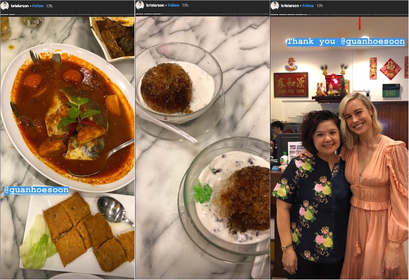 Photos: @brielarson Instagram Stories
