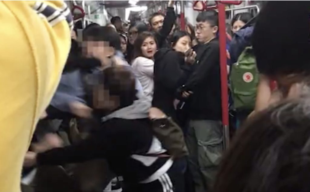 Screengrab via Apple Daily video.