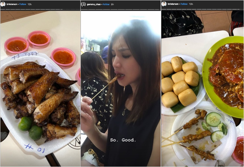 Photos: @brielarson; @gemma_chan