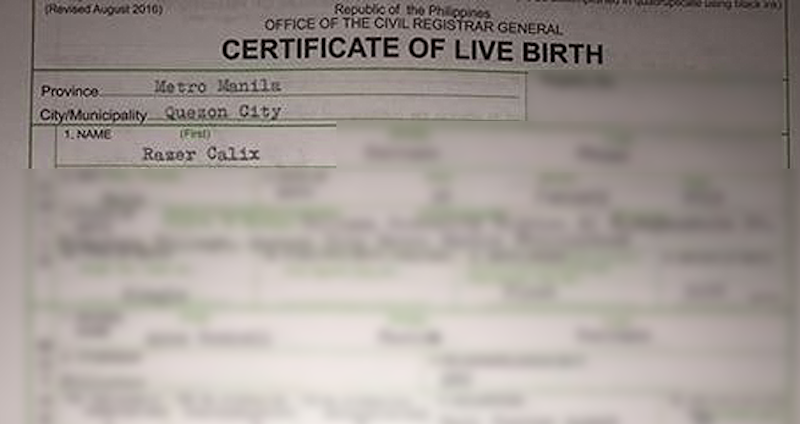 A hardcore fan of the gaming company Razer decided to name her kid… Razer. *facepalm* (Photo: Tan Min-Liang / Facebook)