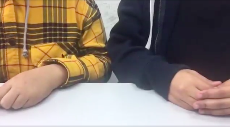 The Saudi sisters released a video on Twitter without showing their faces detailing their ordeal being stranded in Hong Kong fearing deportation back to Saudi Arabia (Photo: Twitter screengrab / @HKsisters6)