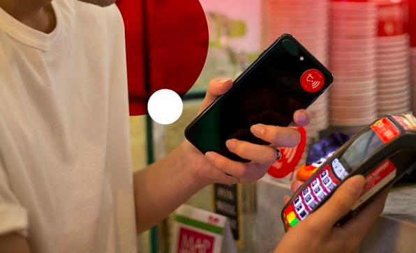 Promotional photo for t-Cash, a mobile wallet by Indonesia’s state-owned telco Telkomsel. t-Cash is expected to merge with other state-owned mobile wallets under a new product called LinkAja. Photo: Instagram/@tcash_id