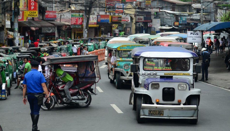 Tricycles and jeepneys are just two of the more popular forms of public transport in the Philippines. Photo: Mark Demayo/ABS-CBN News.