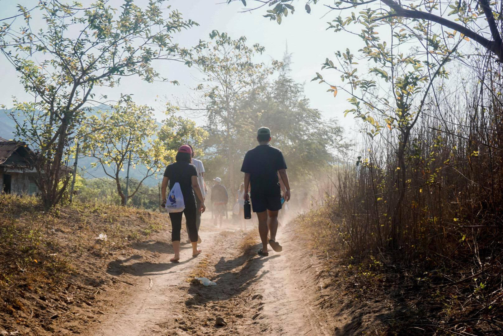 The trek. Photo: Jia Mercado