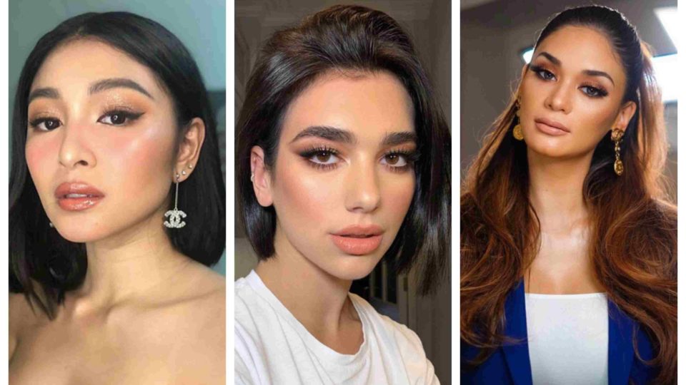 Image composite. Photo (L-R) Nadine Lustre, Dua Lipa, Pia Wurztbach. Photos from their respective Instagram accounts.