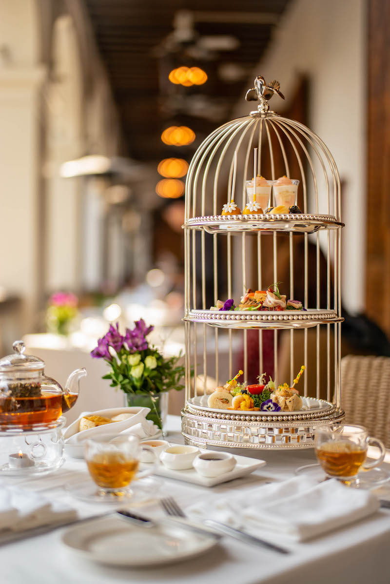 Cafe Parlour's afternoon tea set. Photo: House 1881