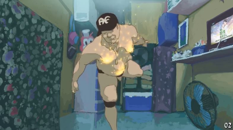 A Dante Gulapa animation. Photo: Screenshot from Joshua Panelo’s video/Rocketsheep Animation