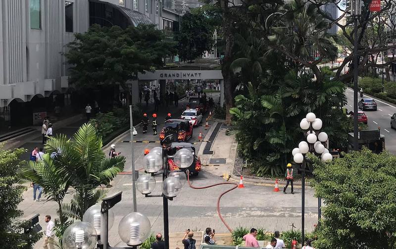 Blaze in restaurant evacuates hundreds of guests out of Orchard Road’s ...