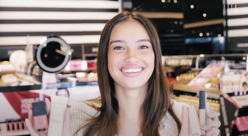 Kelsey Merritt on Elle’s video. Photo: Screenshot from their YouTube channel