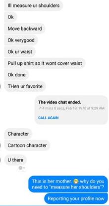 Aragon Mia's messages to Grace Reyes' daughter. Photo: Grace Reyes