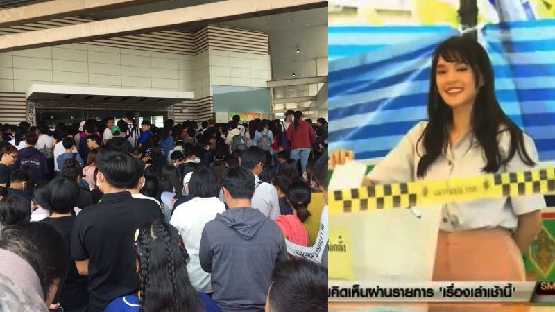 Photo: Twitter/ Rajprasong News Analysis ‏and Screenshot: Channel 3 News