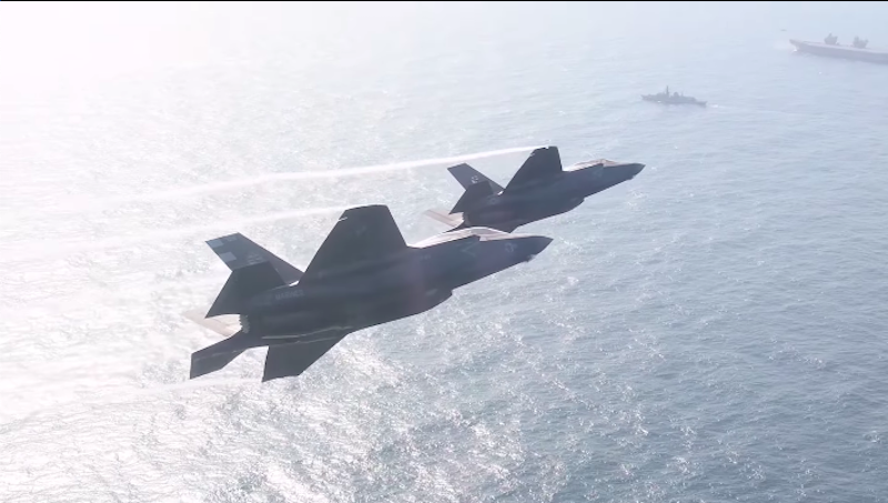 Singapore is beefing up its defence capabilities by ordering four F-35 fighter jets (Photo: Royal Navy / Facebook)